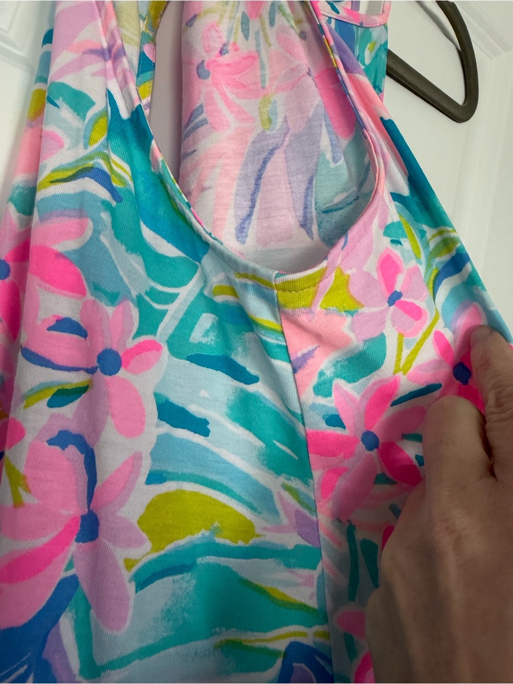 Lilly Pulitzer Margot swing dress size M It was all a dream pink purple - Picture 2 of 11